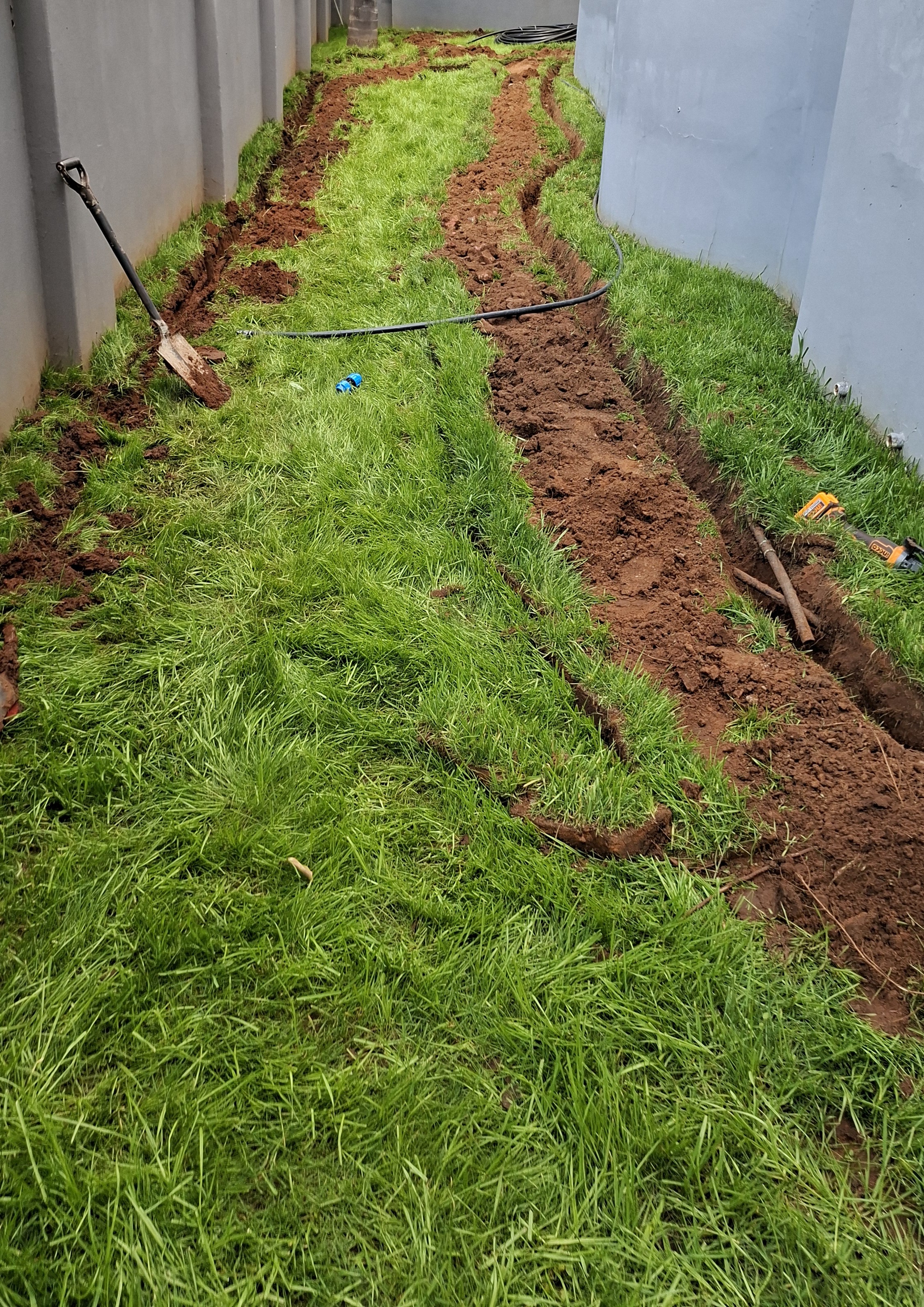 Irrigation installation project